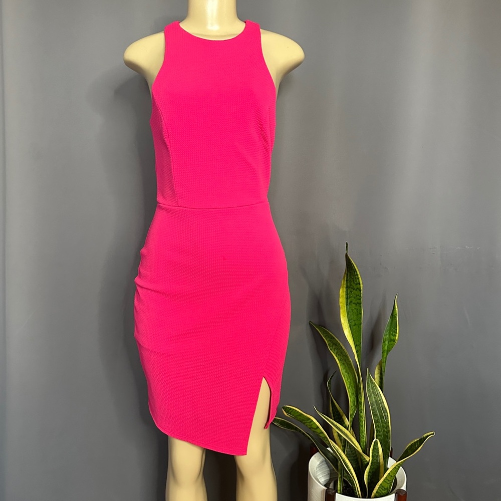 🆕 AQUA Fuschia Bodycon Dress